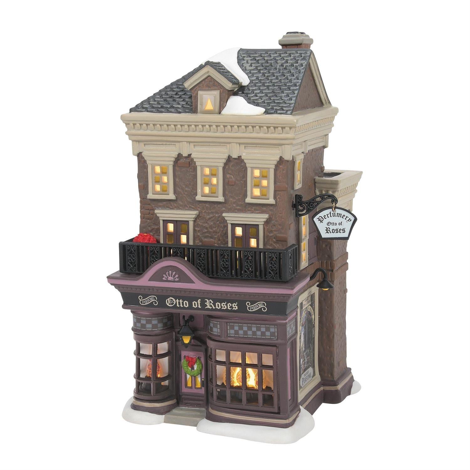 Dickens Village Otto Of Roses Perfumery #6011390